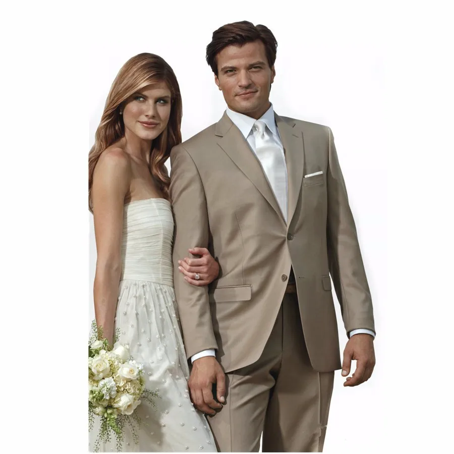 2017 font b Custom b font font b Made b font Two Buttons Groomsmen Notch Lapel