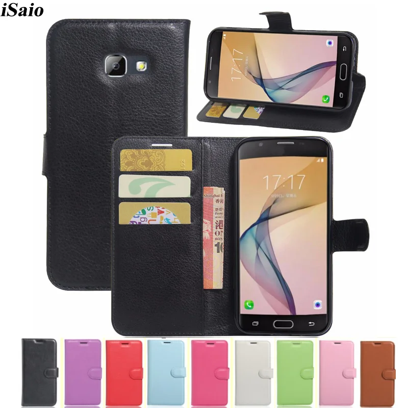 Wallet Leather Case For Samsung Galaxy A5 2017 A520 A520F with Card Slot Flip Cover SM-A520F DS Phone | Мобильные телефоны и