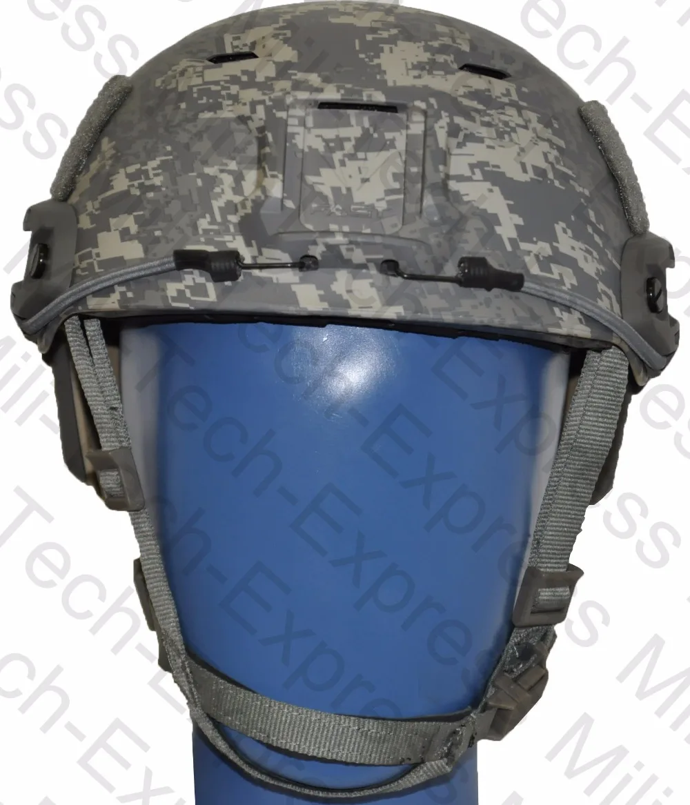 

MILITECH FAST ACU BJ High Cut Style Vented Airsoft Tactical Helmet Ops Core Style Base Jump Training Helmet Air Soft Helmet