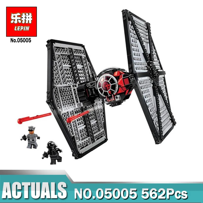 

Star Series Wars 05005 The First Order Special Forces TIE Fighter Model Building Block Toys compatible Legoings 75101