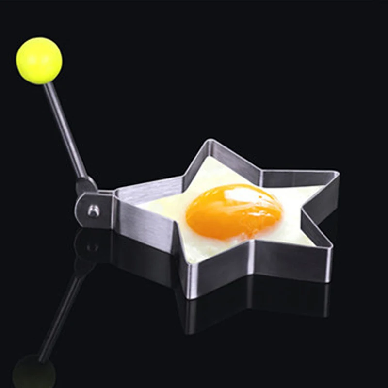 

1pc Stainless Steel Fried Egg Shaper Pancake Mould Omelette Mold Frying Egg Cooking Tools Kitchen Accessories Gadget