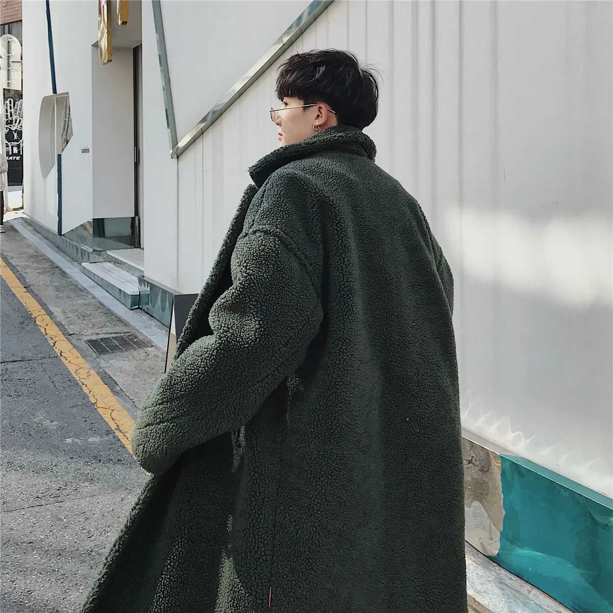 2018 Winter Long Overcoat Men Wool Woolen Cloth Thick Warm Coat Men Leisure Long Sections Loose Double-breasted Fashion Jackets 2018 Winter Long Overcoat Men Wool Woolen Cloth Thick Warm Coat Men Leisure Long Sections Loose Double-breasted Fashion Jackets