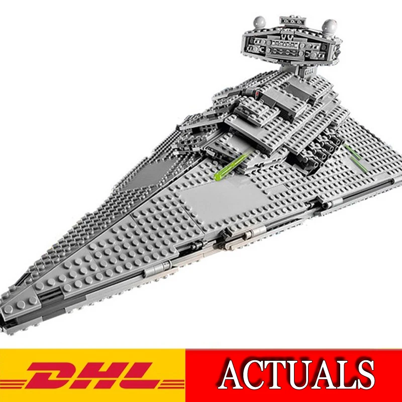 

2018 New Lepin Sets 05062 1359pcs Star Wars Imperial Star Destroyer Model Building Kits Blocks Bricks Educational Toy Gift 75055