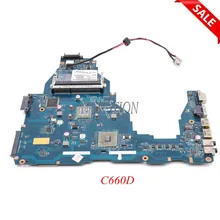 NOKOTION материнская плата для ноутбука Toshiba Satellite C660D PWWBE LA-6849P K000115140 K000128540 основная плата полностью протестирована