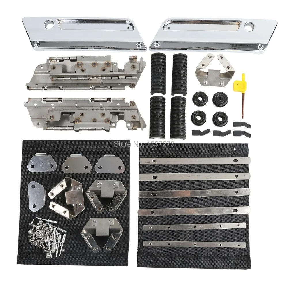 Saddlebag Hardware Latch Set for Harley Davidson Touring Road King