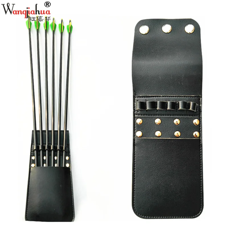 

Arrow Pot 6 Arrows Sac Bow Arrow Bag Portable Can Hang Outdoor Archery Pocket