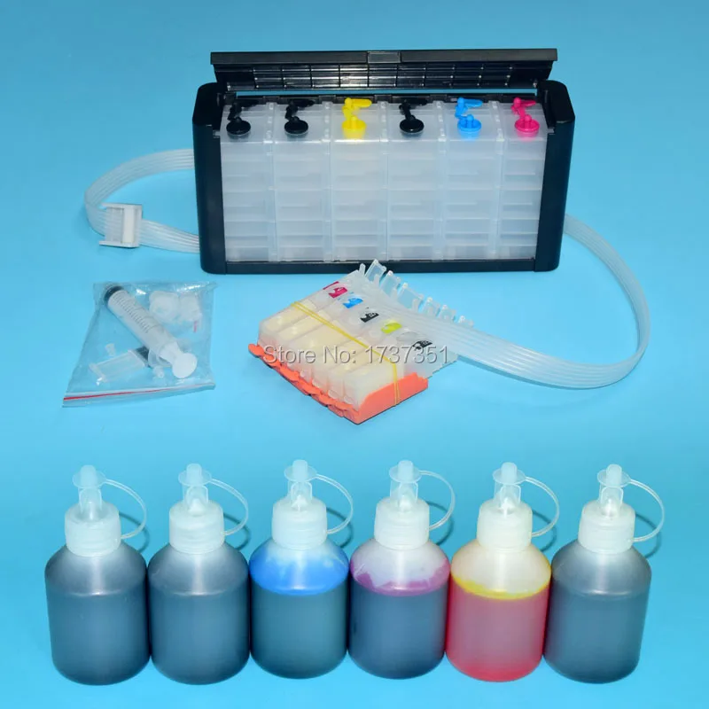 

For Canon PGI-270 CLI-271 Ciss and ink 100ml/bottle for Canon MG7720 printer 6 color