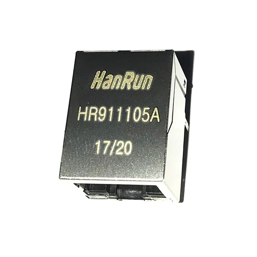 Один Порты и разъёмы RJ45 разъем Ethernet Интерфейс лазерной печати сетевой трансформатор фильтр с легкими HR911105A Q092