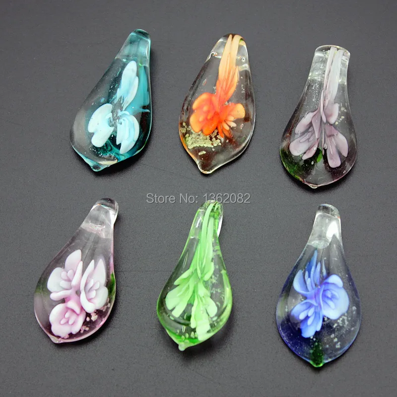 Jewelry Wholesale 12pcs/lot Flower Noctilucent Lampwork Glass Pendants Drop Murano Glass Charms for Necklace Earrings MC28
Jewelry Wholesale 12pcs/lot Flower Noctilucent Lampwork Glass Pendants Drop Murano Glass Charms for Necklace Earrings MC28