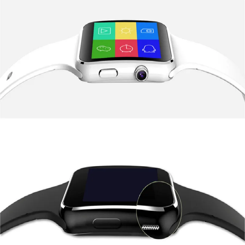 

Sport Passometer Smartwatch Bluetooth Smart Watch with Camera Support SIM Card Whatsapp Facebook for Android Xiaomi Phone