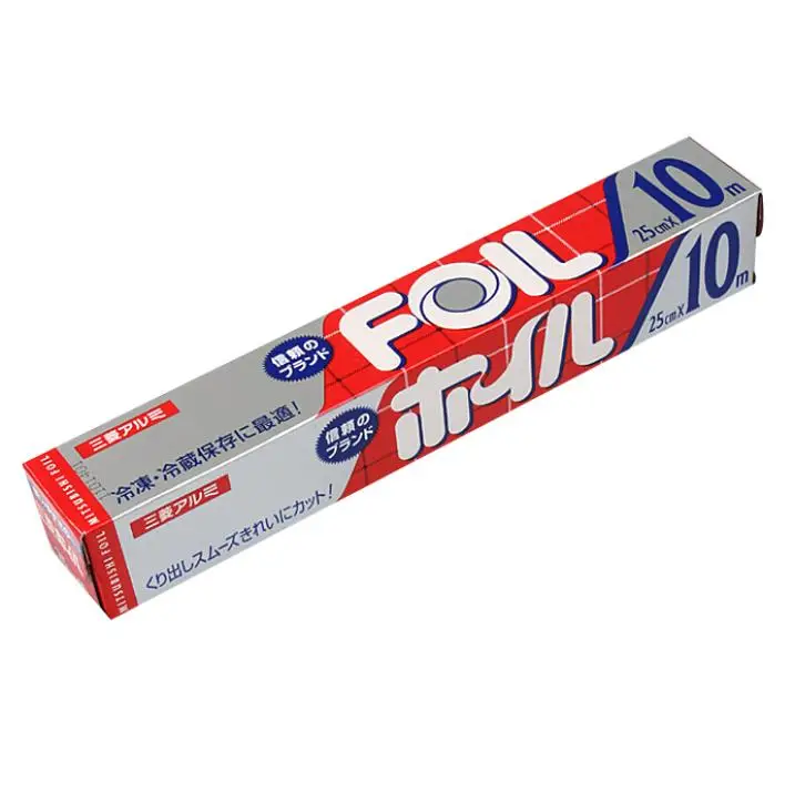 Japan Mitsubishi Aluminum Foil Baking Paper Roll BBQ Food Greaseproof