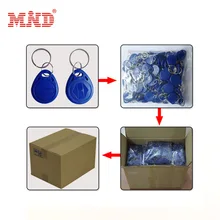Фабрика outl RFID брелоки 125 кГц Близость ABS брелоки для контроля доступа брелоки T5577 tk28 чип