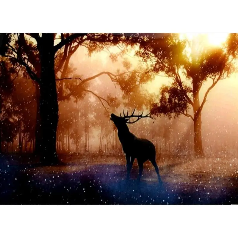 Дешево 5D поделки алмазов картина Антилопа Вышивка крестом мозаичный Декор для дома подарок Быстрая доставка