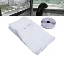 Прочный оконный утеплитель с воздушным замком, Универсальная мягкая домашняя пластинчатая ткань, уплотнительная перегородка для сушильной машины для кондиционеров