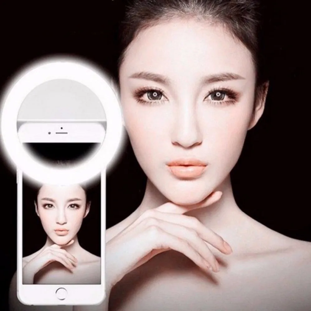 10pcs led ring light selfie phone light led lamp for xiaomi iphone