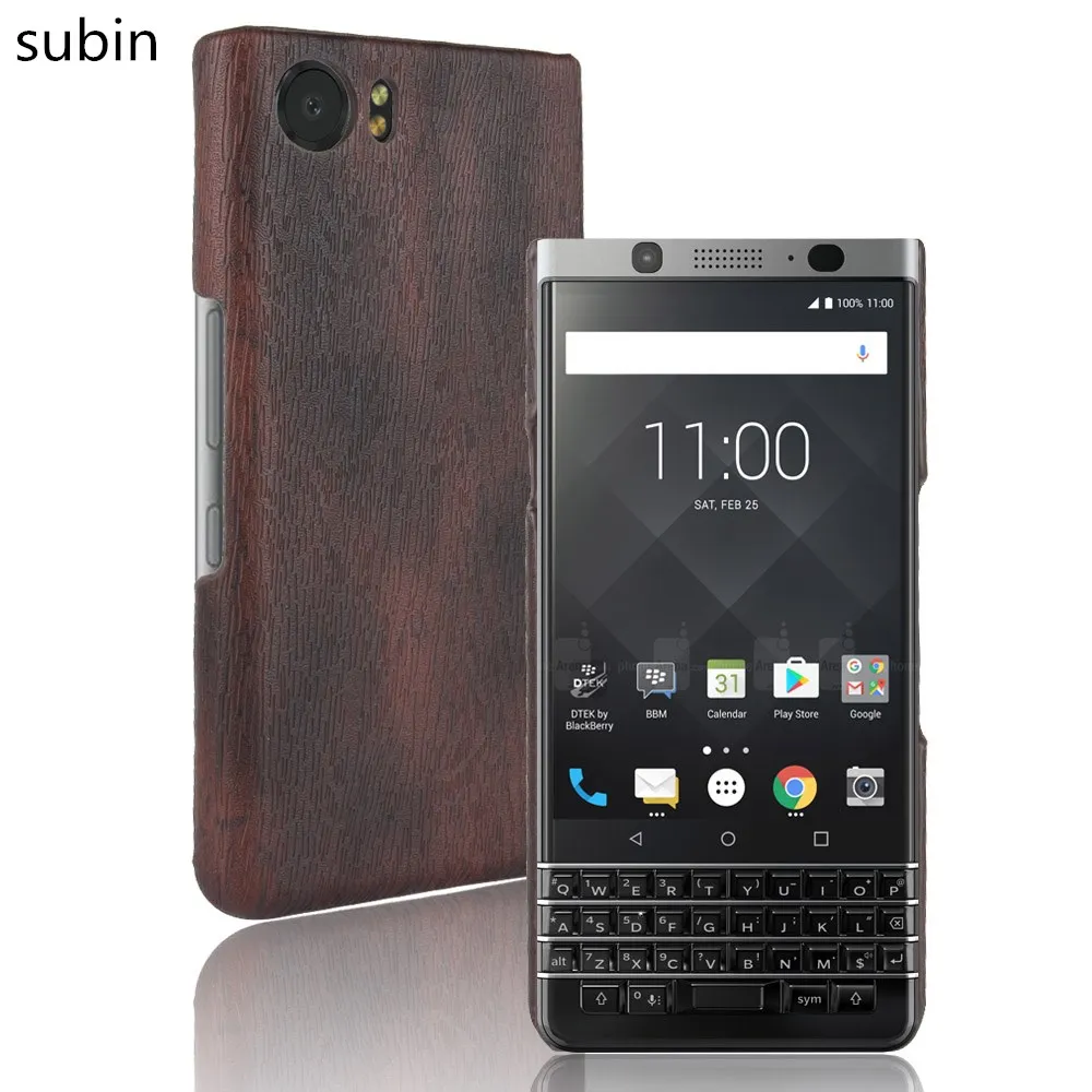 Новинка чехол для BlackBerry Keyone 4 5 дюймов из искусственной кожи с текстурой древесины