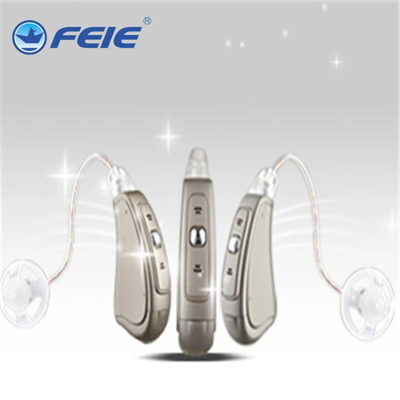 Перезаряжаемые слуховые аппараты BTE для пожилых глухих старых слуховых аппаратов лучше, чем Siemens слуховой AidMY-19