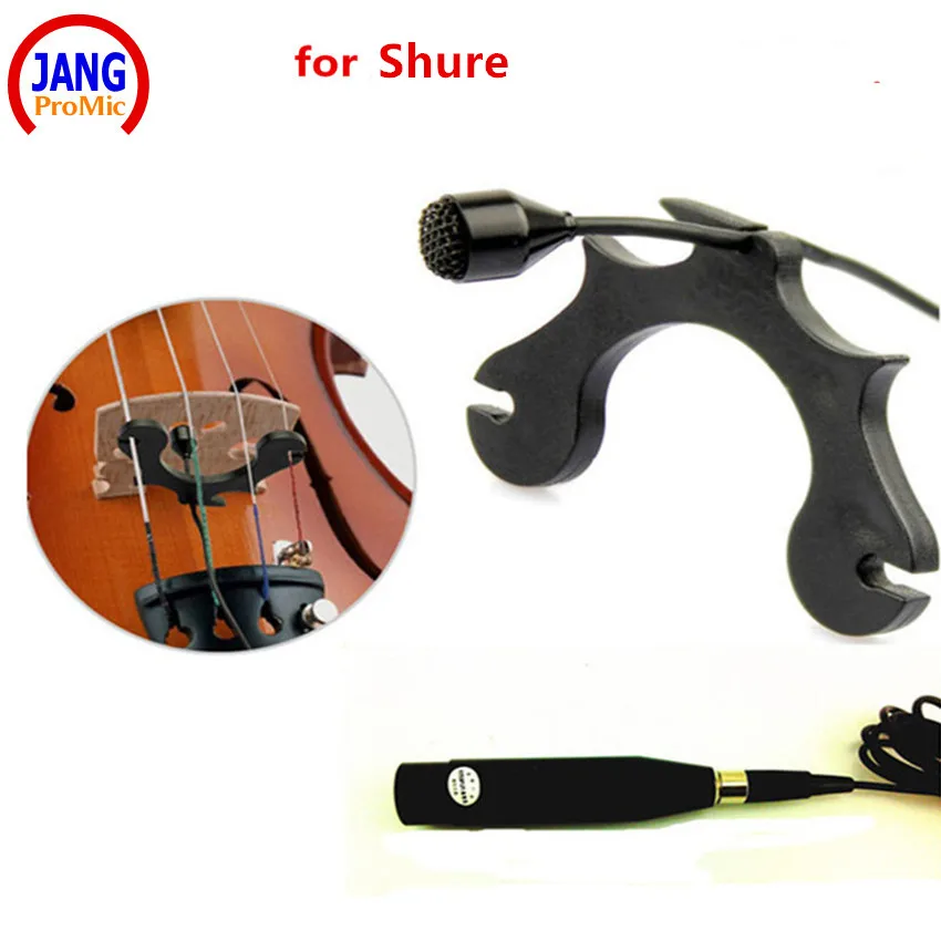 Professional Lapel Violin Condenser Microphone Music Instrument