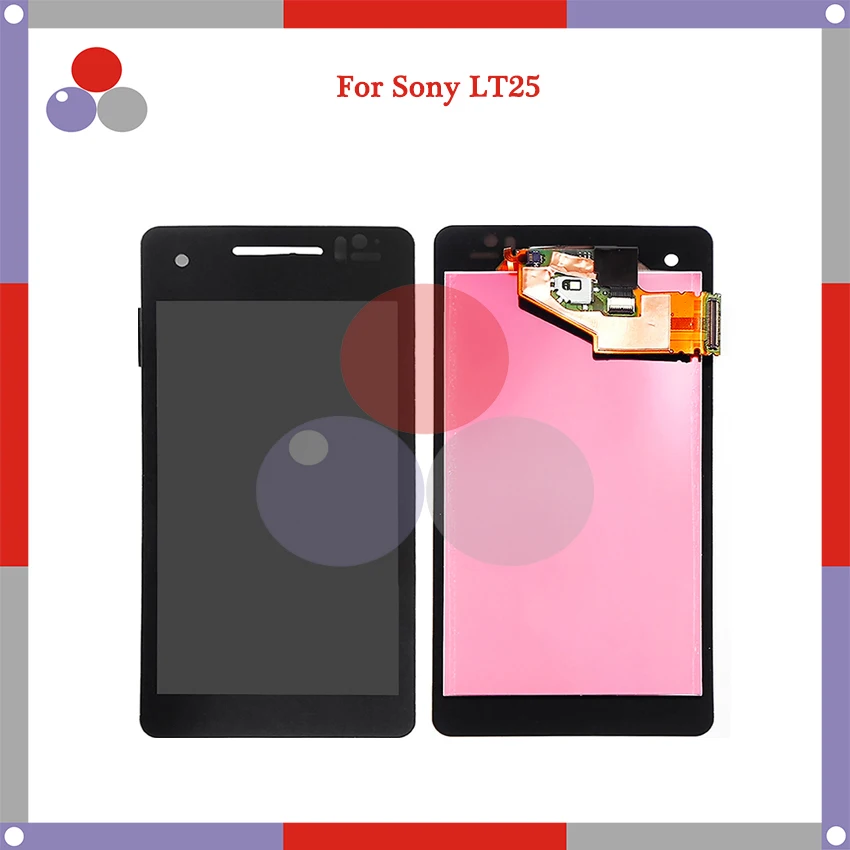 10 шт./лот 4 3 ''для Sony Xperia V LT25 LT25I дисплей сенсорный экран с дигитайзером полная