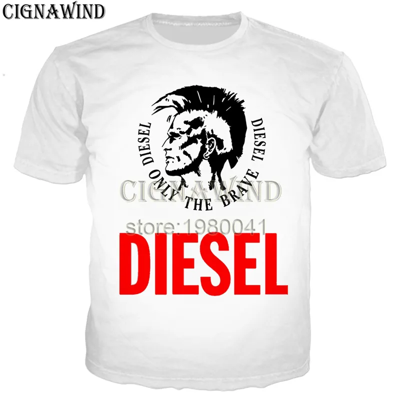 

New arrive popular diesel only the brave men women 3D print harajuku style t shirt /hoodies/ sweatshirts/vest/ summer tops
