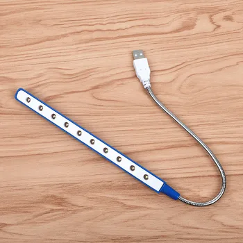 

Desk keyboard lamp Flexible Iron Chain USB Led Light Table Night-light USB Gadget Desk Read Night Light For Xiaomi Power bank 10