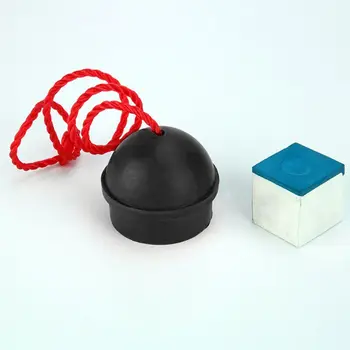 

New Billiard Ball Pool Cue Chalk Rubber Holder Cap Slip-In Cue Stick Chalker Pocket Portable Professional Snooker Accessory