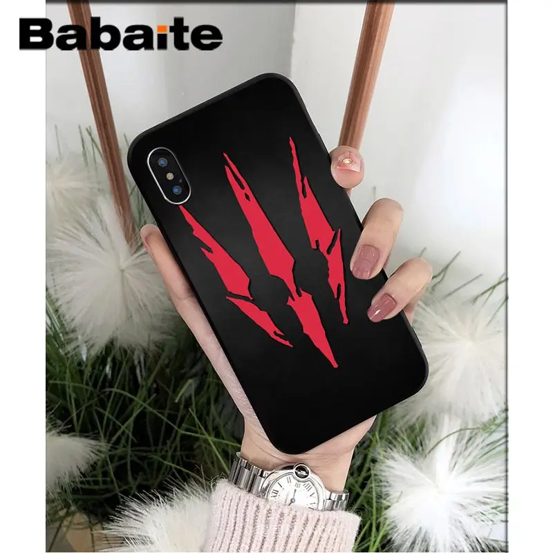 Babaite The Witcher Wild Colorful Cute Phone Accessories Case for Apple iPhone 8 7 6 6S Plus X XS MAX 5 5S SE XR Cellphones