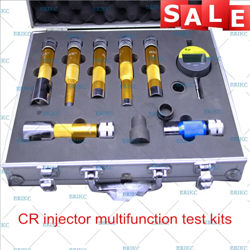 

ERIKC Common Rail Injector Multifunction Test Kits E1024007 Diesel Injection Lift Measurement Tool For Bosch Denso Delphi Shims