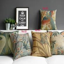 Творческий цветок и птица Подушки белье Подушки диванные подушки офис сон автомобиля Подушки 45 см* 45 см