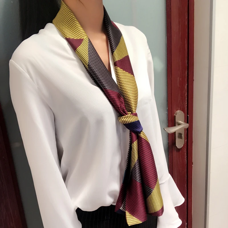 HOT Spring and autumn women scarf long small Decorative scarf for