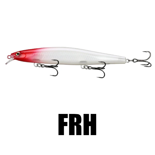 Rapala MAXRAP, длинная Приманка Minnow MXLM12, 120 мм, 20 г, глубина 1,2 м, искусственная жесткая приманка с крючками VMC, подходящая для литья - Цвет: FRH