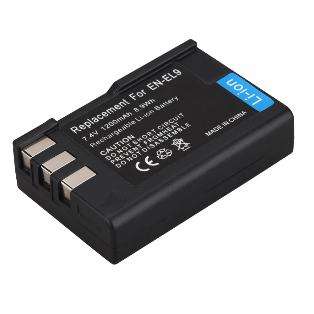 

High Quality EN-EL9 EN EL9 EN-EL9A Digital Camera Battery AKKU for Nikon D40 D40X D60 D3000 D5000 D3X PM106 Camera Battery