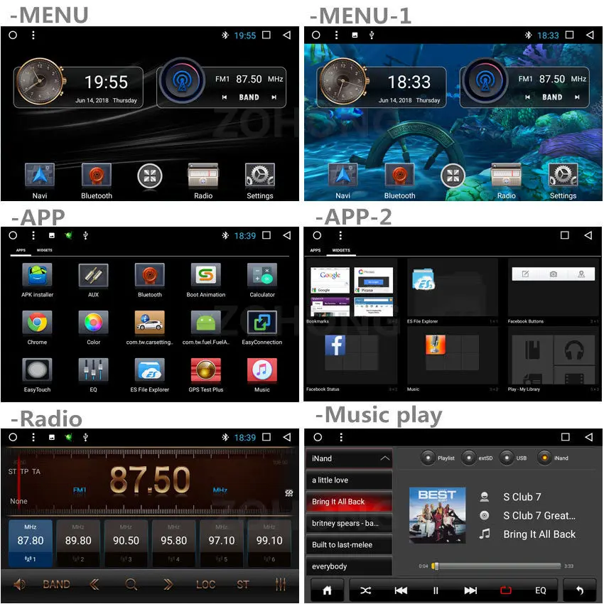 Discount 2 din PIP Split Screen Android Car DVD Player GPS for Toyota Prado 120 Land Cruiser 120 CAR Navigation Radio RDS BT WIFI Map 29