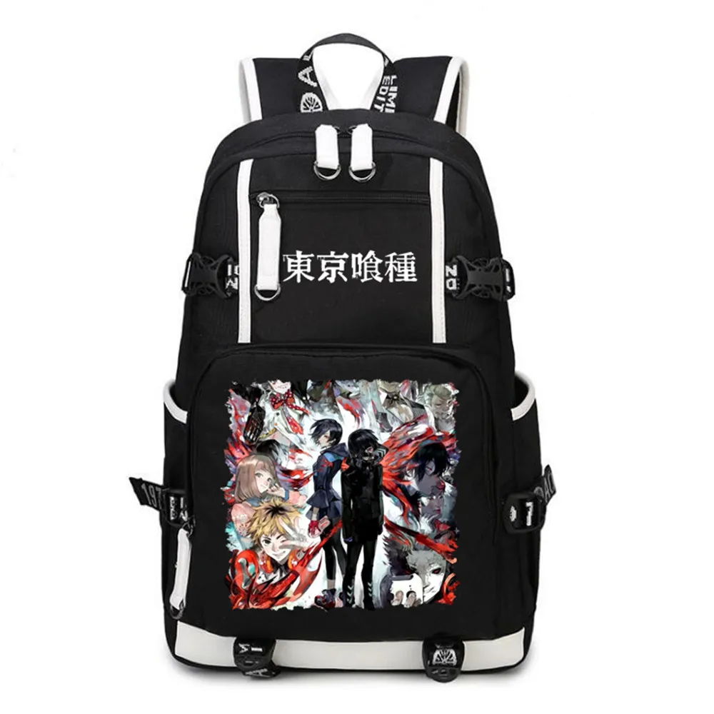 Токио вурдалак Kaneki Кен/Fairy Tail/мой герой Академии мультфильма рюкзак школьные сумки ноутбук плечи сумки рюкзак для путешествий сумки - Цвет: U