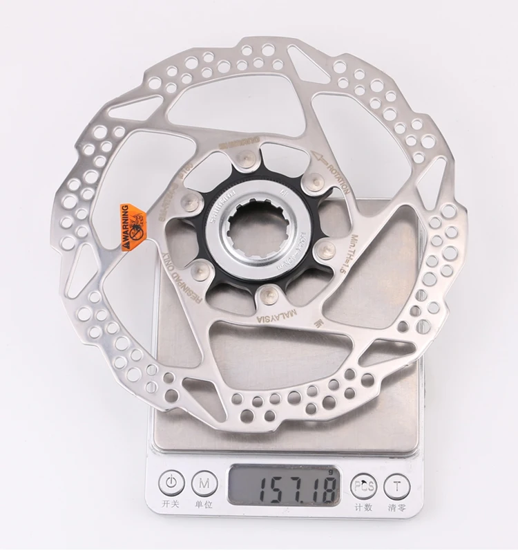 RT54 ротор дискового тормоза 6 дюймов 160 мм центральный замок 1 шт.|160mm disc|disc brake rotor