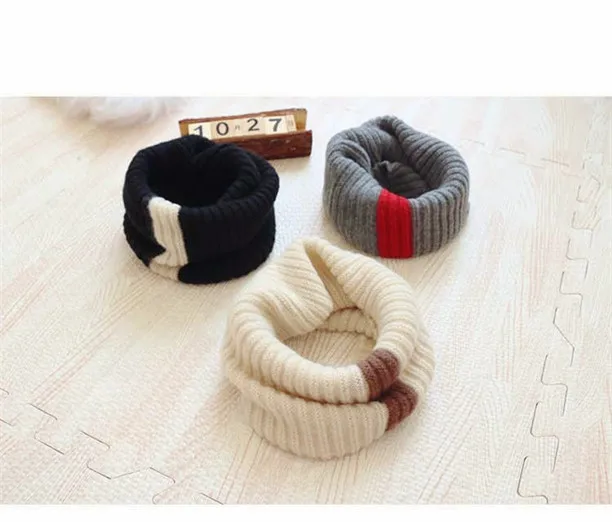 New Korean Version Of Baby Scarf Autumn And Winter Boys And Girls Baby Soft 11 Colors Matching Warm Wool  Wild  Scarf GCG74 (8)