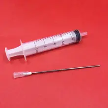 YOTAT 1 шт. 10 мл шприц с 10 см длинные иглы головка для СНПЧ чернил бак многоразового заправки картриджа набор чернил