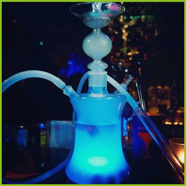 Heetste art glazen waterpijp Shisha Chicha vaporizer slang glas roken