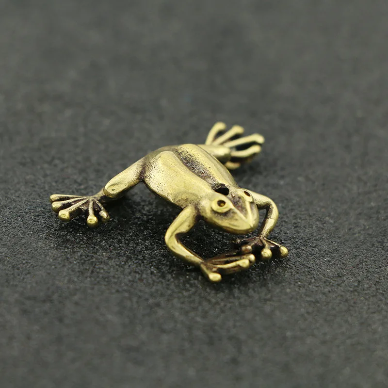 Mini Cute Kneeling Frog Vintage Brass Statue Incense Holder Key Chain Ornament Home Office Desk Decor Toy Gift
Mini Cute Kneeling Frog Vintage Brass Statue Incense Holder Key Chain Ornament Home Office Desk Decor Toy Gift