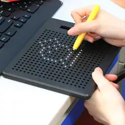Магнитный планшет доска для рисования колодки играть Stylus Детские обучающие игрушки стираемый магнит каракули колодки игрушек для детей