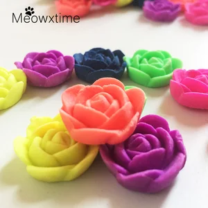 100 г/лот цветные морские животные в форме розы орбиз гидрогель бабочки EVA игрушки для взрослых Детские игрушки для аквариума домашний декор - изображение