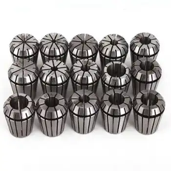 

Super Precision 14 PCS 1/8"-1/2" ER20 ER-20 Collects Set With 3/16 3/8