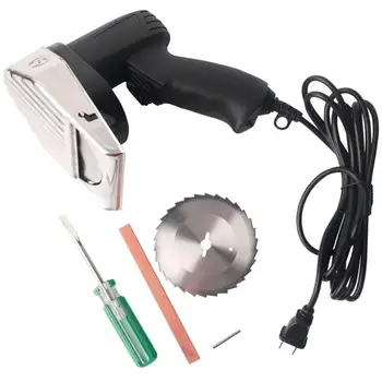 

Professional Electric Shawarma Doner Kebab Knife,Kebab Slicer,Gyros Knife/Gyro Cutter with a extra Serrated Knife 2O921