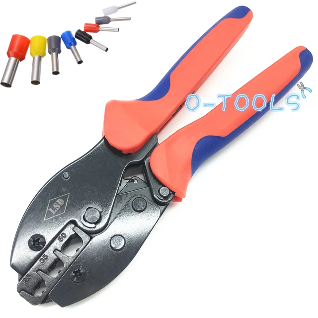 Crimping Tool for Wire Ferrules AWG 4 and 2 (25 and 35mm2)