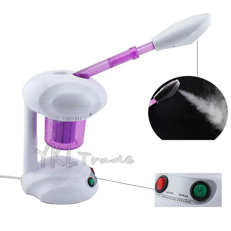 220V Ozone Facial Steamer Mist Sprayer Pore Cleaning Tool Skin Renewal