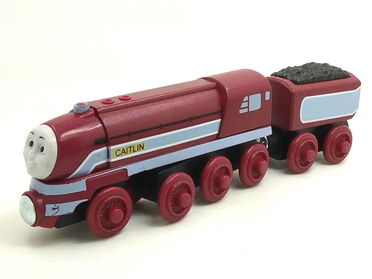 

Caitlin Woodens Trains Magnetic Connector Magnetic Tailsor Trains Compatible with Brio Tracks Railway Locomotives Toy