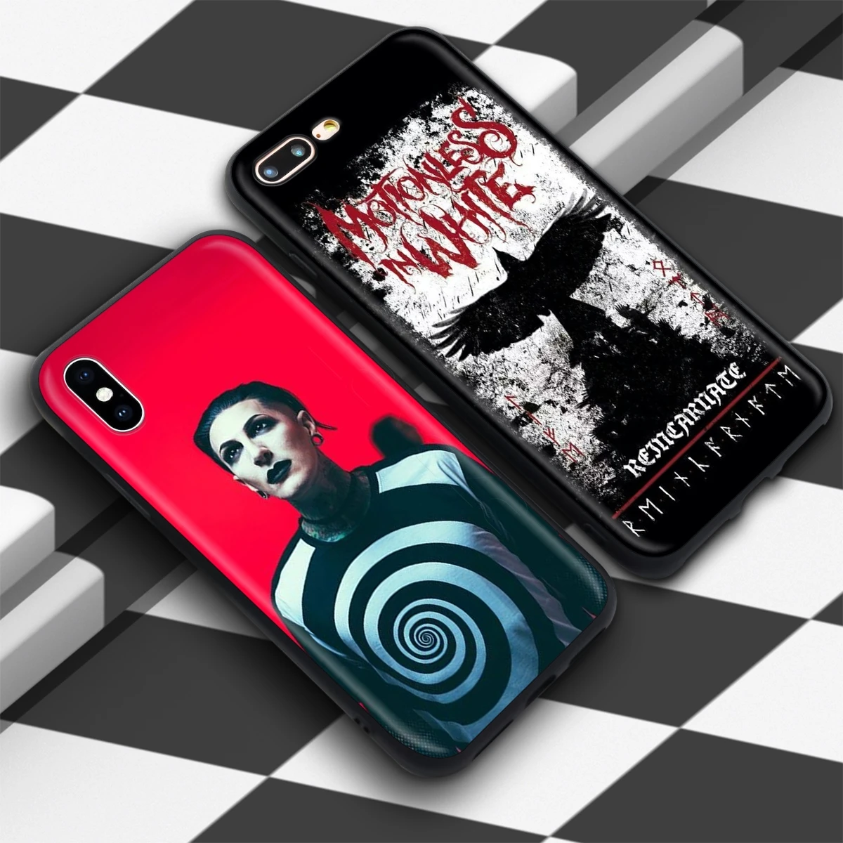 Чехол Lavaza Motionless In White MIW для iPhone 11 Pro XS Max XR X 8 7 6 6S Plus 5 5S se