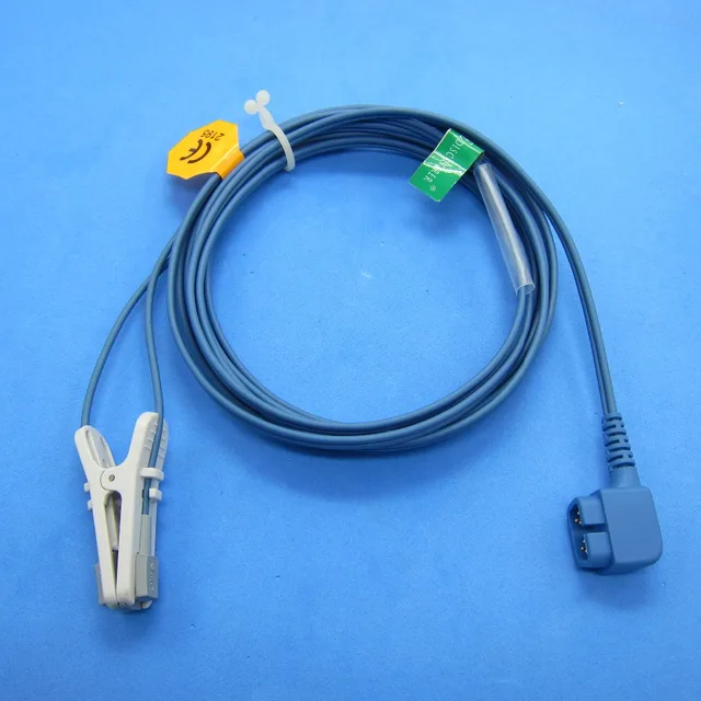 Adult reusable spo2 ear clip sensor ear clip pulse sensor for CSI on