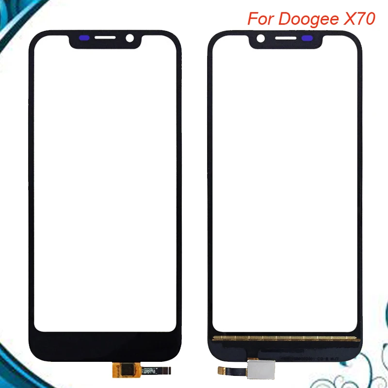 

5.5'' Mobile Phone Touch Glass For Doogee X70 Touch Screen Digitizer Panel Glass For Doogee X70 TouchScreen