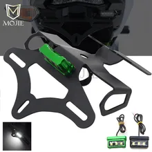 Задний Tidy Fender Eliminator регистрационная пластина для Kawasaki z900- номерной знак светодиодный держатель телефона для мотоцикла кронштейн